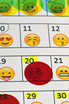 Emoji emotion sheet