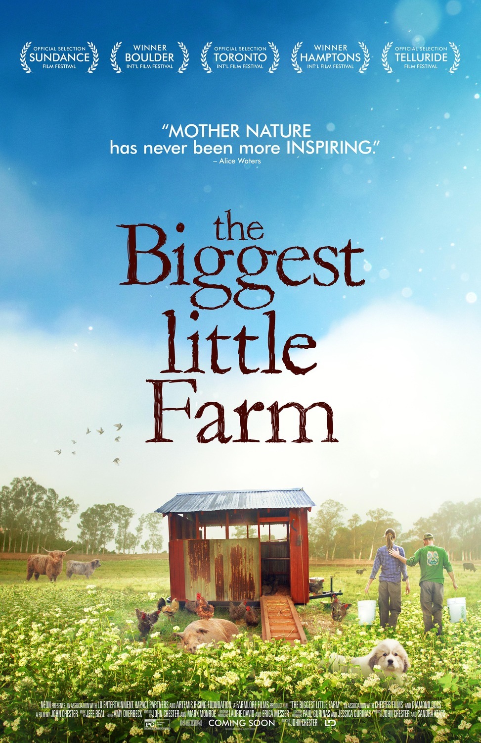 "The Biggest Little Farm" movie poster