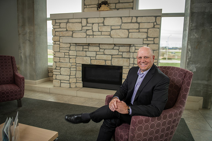 Ben Wolfe, dean and CEO of K-State Olathe.