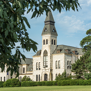 Anderson Hall on the Manhattan campus.