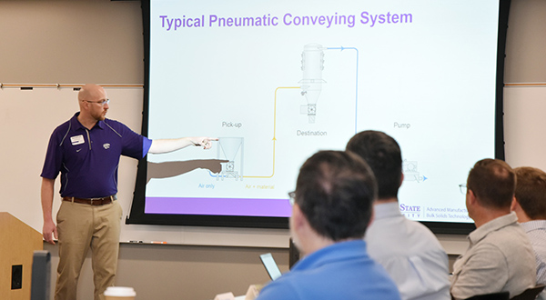 Students in a professional development course.