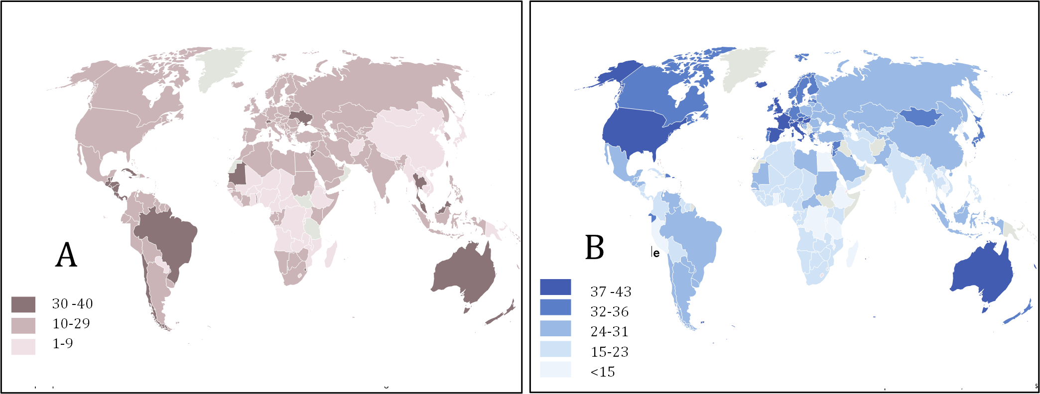 Sweetened Beverage Consumption map